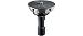Manfrotto 500BALLSH 100mm Half Ball with Short Handle for 529B Hi Hat