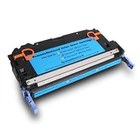 HP Q6471A Compatible Refurbished Cyan Toner Cartridge for Color LaserJet 3600 Series Printers