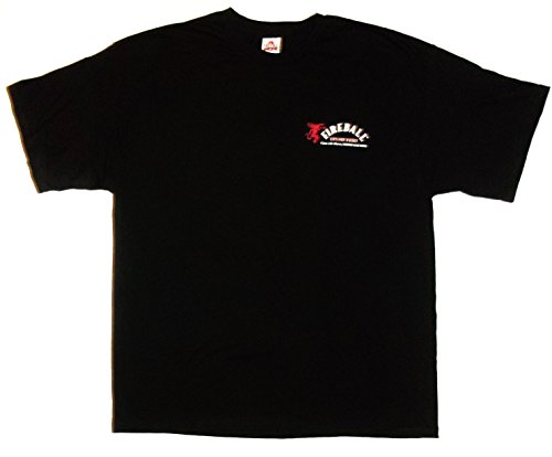 Fireball Whiskey T-Shirt X-Large Black