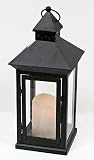 Coach Lantern with LED Battery Flameless Candle