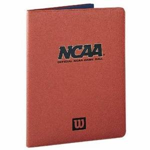 NCAA Basketball Leather Folder from Wilson