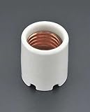 エスコ 電球用ソケット 磁器製 E 26口金 EA940C-33