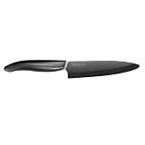 Kyocera Revolution Series 5 Inch Slicing Knife, Black Blade