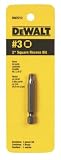 : Dewalt Square Recess Power Screwdriver Bit (DW2213)