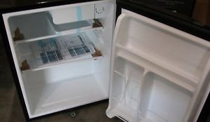 Frigidaire 2.5 Cubic Foot Compact Refrigerator w/ Lock (Black) BFPH25M4LB Frigidaire 2.5 Cubic Foot Compact Refrigerator w/ Lock (Black) BFPH25M4LB