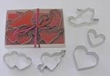 Valentines Cookie Cutter Set of 6 Cutters