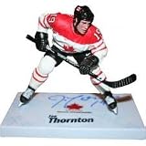 Joe Thornton Autographed/Hand Signed 2010 Olympic McFarlane Figurine