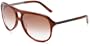 Hobo International Women's Yvonne Steven Aviator Sunglasses,Tortoise Frame/Brown Lens,one size