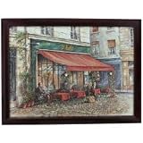 Lap Desk - French Cafe LeMarche- Lap Tray for Meals, Computer