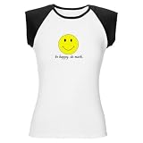 Be Happy. Do Math. Women's Cap Sleeve T-Shirt