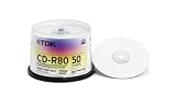 Electronics : TDK CDR-80 Printable 52x 50pcs Cakebox