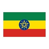 Ethiopia Flag 3ft x 5ft Superknit Polyester