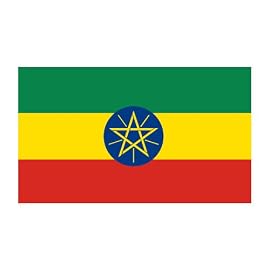Ethiopia Flag 5ft x 8ft Nylon