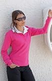 Front Row Womens Long Sleeve Original Rugby Shirt