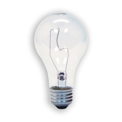 GE 97490-24 Crystal Clear Bulbs, 60 Watts, 24-Pack