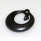 Art Deco Bail Dark Antique Copper Cabinet Pull