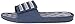 adidas Men's Adissage 2.0 Slides Sandal, Mineral Blue/Matte Silver/Mineral Blue, 13