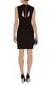 Cut Away Neckline Jersey Dress