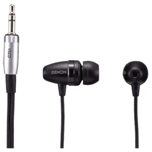  Denon AHC751S In-ear Headphones (Silver) 