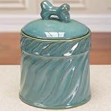 Greek Isles Treat Jar 10 Inch Athenian Blue