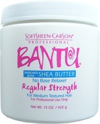 SOFT SHEEN Carson Bantu with Shea Butter No Base Crème Relaxer Regular Strength 15oz/425g