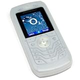 Motorola SLVR L6 L2 Silicone Skin Case - Clear/White