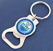 Edmonton Oilers Bottle Opener Keychain