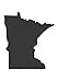 Pack of 4 Minnesota State Stencils Made from 4 Ply Mat Board 11x14, 8x10, 5x7 and 4x6