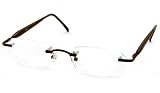 Calabria Readers Full Readers (Men) Reading Glasses - Palm Beach - 798C Black / 798C CLEAR BLACK +3.00