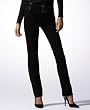 Lauren by Ralph Lauren Petite Tanya Black Straight-Leg Jeans, Black Wash