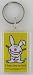 it's happy bunny 'I Hate You So Bad' Lucite Key Chain