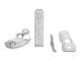 Blanco Nintendo Wii mando Motion Plus paquete con Nunchuk, funda de silicona, correa de mu�eca