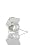 Sinjimoru Sync and Charge Dock Stand for iPhone 4, 3G, 3GS, and iPod (Color Option: White)