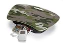 Green Army Camouflage Theme Lap Desk with Pillow
