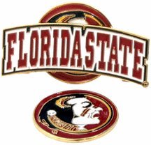 Florida State Seminoles Slider Clip With Golf Ball Marker Of 3)