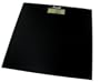 Escali B180SB Glass Platform Bathroom Scale, Black
