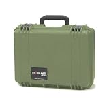 Hardigg Industries Im2300 Storm Case, Watertight, Padlockable Case, with Padded Dividers, Olive Drab