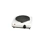 Maxi-Matic ESB-301F Elite Cuisine Single Cast Burner 1000-Watt Hot Plate, White