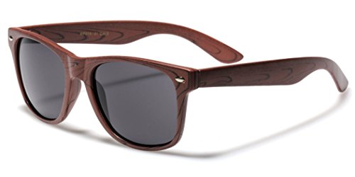 Rose Wood Print Frame Sunglasses
