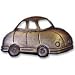 Buck Snort Lodge Knob, Cartoon Car, 2 1/4'' x 1 1/4''