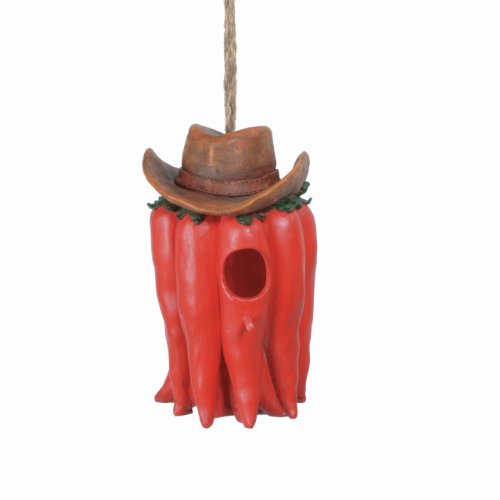 Spoontiques 10389 Red Chili Peppers Birdhouse