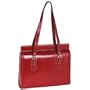 McKleinUSA Deerfield 94786 W Series Italian Leather Ladies Briefcase (Red)