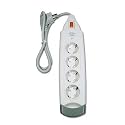 Belkin Surgemaster &Uuml;berspannungsschutz 4-Fach (2m Kabel 40.000 EUR Garantie)