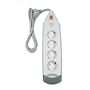 Belkin Surgemaster �berspannungsschutz 4-Fach (2m Kabel 40.000 EUR Garantie)