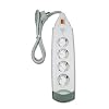 Belkin SurgeMaster Home Series - Ladr�n de 4 enchufes regulador de sobretensiones