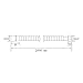 Shower Head Hoses 79-Inch Extra-long for Handheld Shower Head Sprayer Hose Extension and Hand Held Showerhead Hose Replacement with Brass Nuts Stainless Steel Chrome