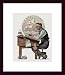 CPA by Norman Rockwell 12.00X14.00 Framed with Black Wood Frame