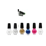 6x Konad Stamping Nail Art Special Polish 