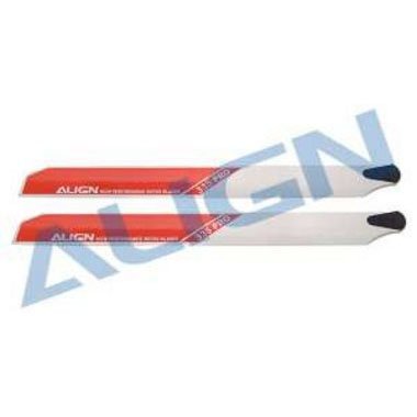 "Align 335mm PRO Wood Rotor Blade Set, White ~ H335WW"