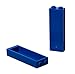 Strictly Briks Compatible with Lego 4 Pack Classic Stackable Baseplates 10x10 in, Building Bricks Plates with 32 x 32 Studs, Towers, Shelves, 4 Plates & 30 Stackers, Blue